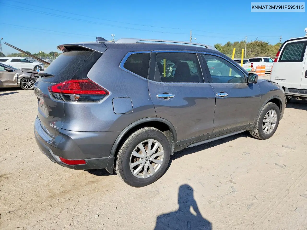 2017 NISSAN ROGUE VIN KNMAT2MV9HP595415 — фото 3