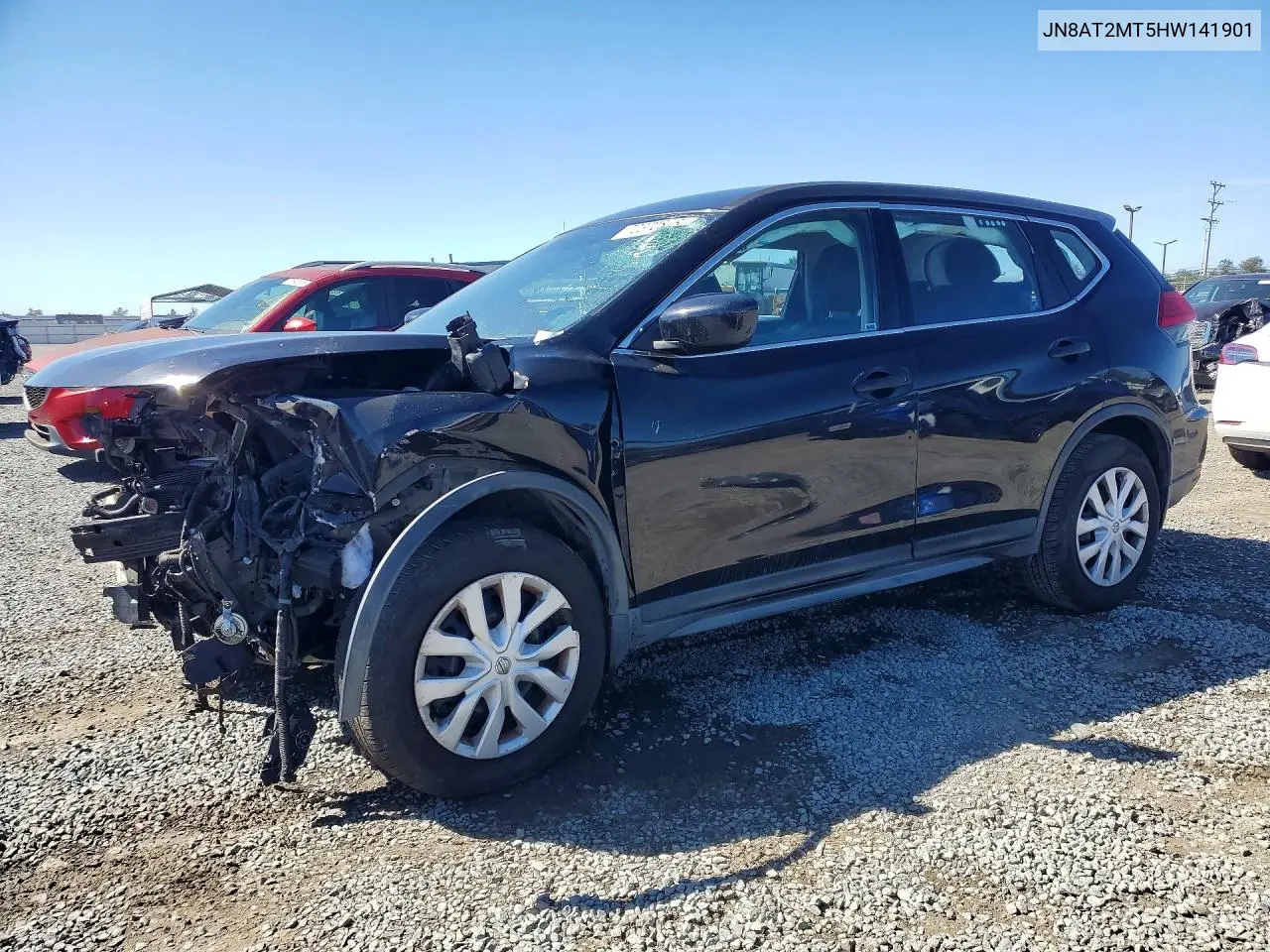 NISSAN ROGUE 2017, VIN JN8AT2MT5HW141901
