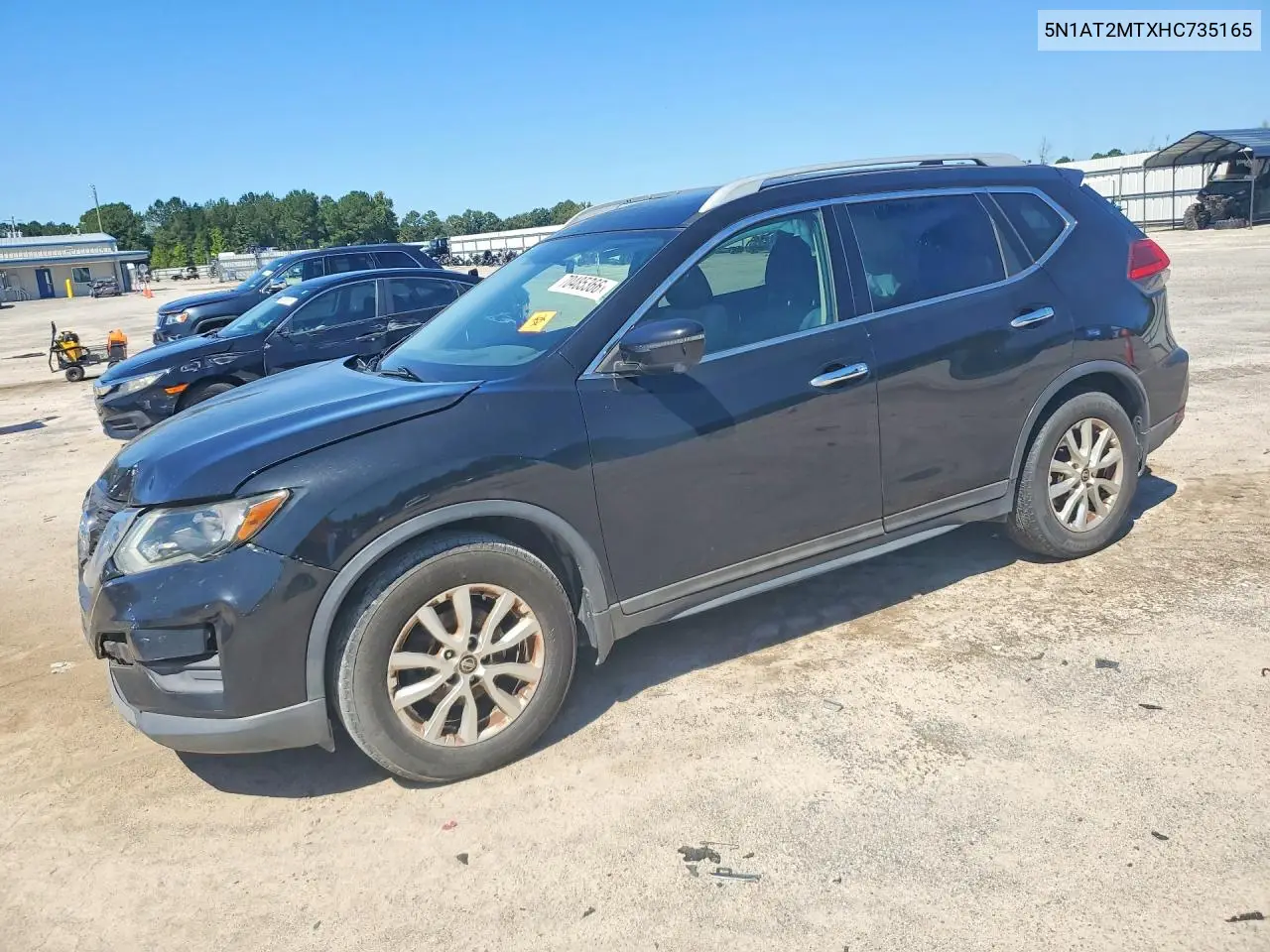 NISSAN ROGUE 2017, VIN 5N1AT2MTXHC735165