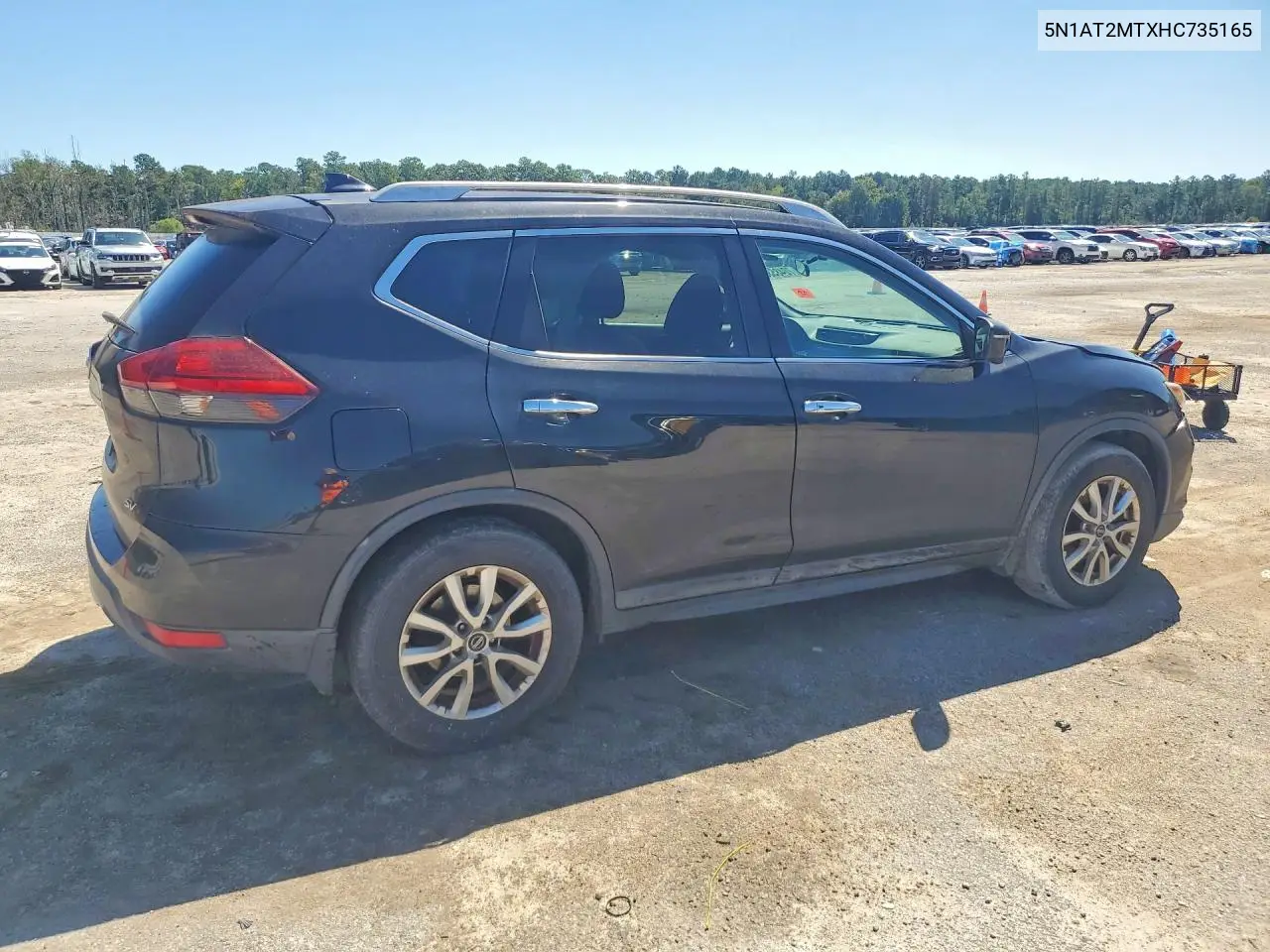 2017 NISSAN ROGUE VIN 5N1AT2MTXHC735165 — фото 3
