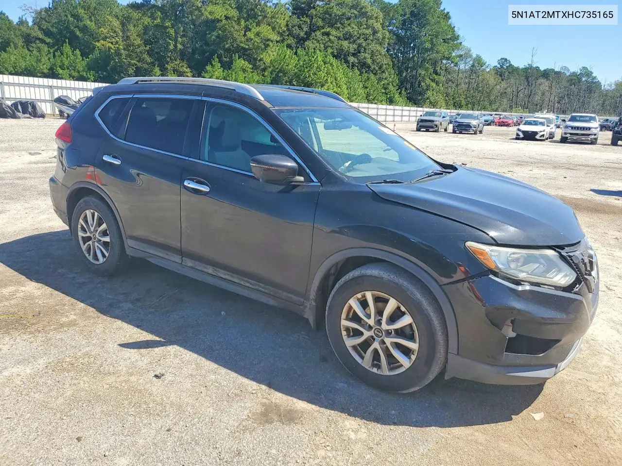 2017 NISSAN ROGUE VIN 5N1AT2MTXHC735165 — фото 4