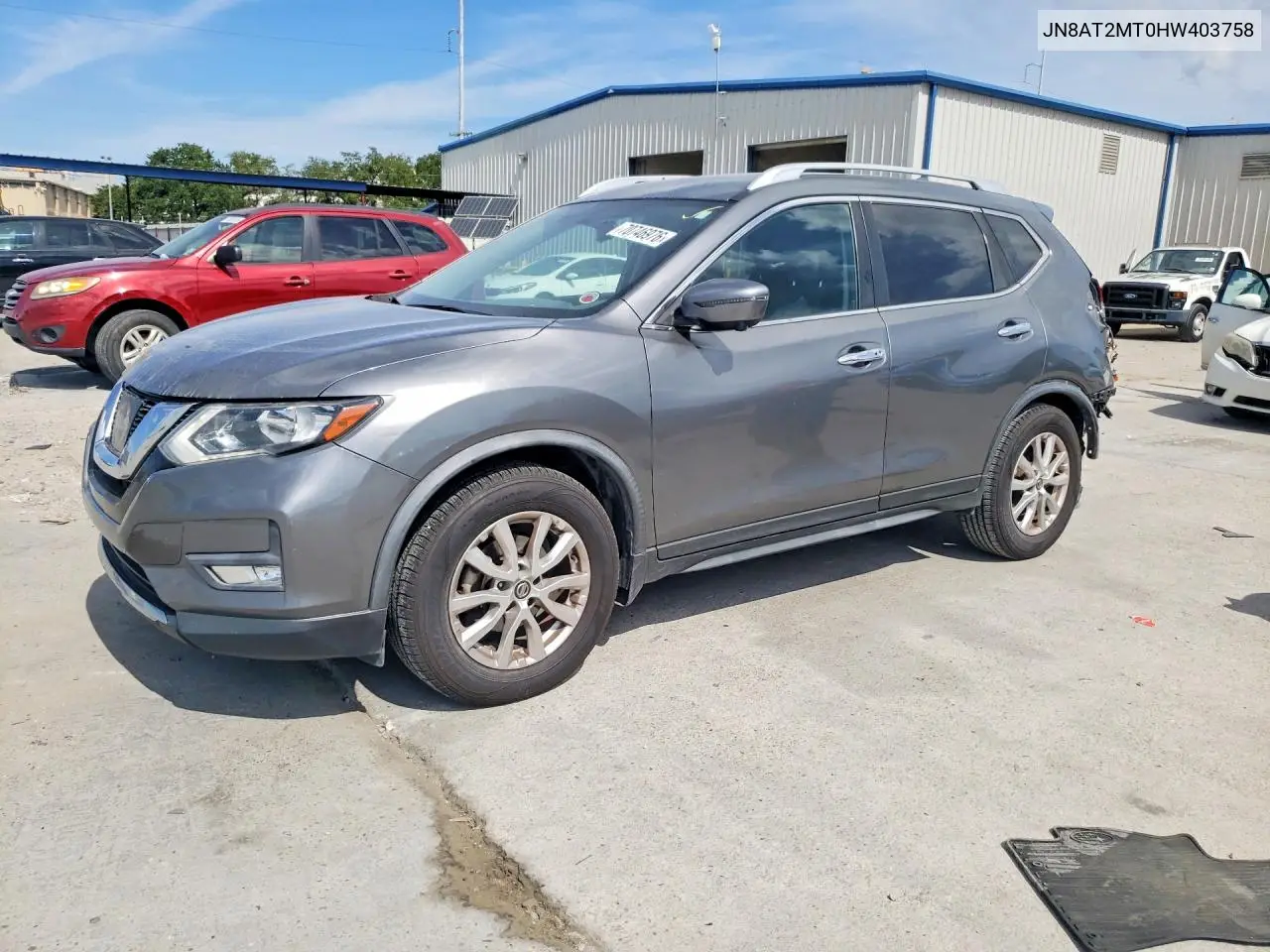 NISSAN ROGUE 2017, VIN JN8AT2MT0HW403758