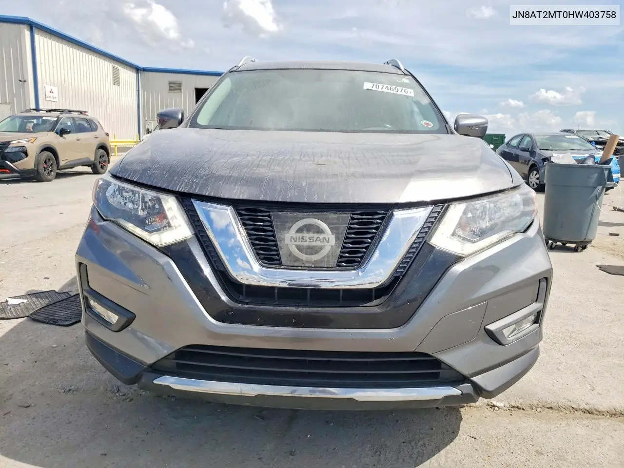 2017 NISSAN ROGUE VIN JN8AT2MT0HW403758 — фото 5