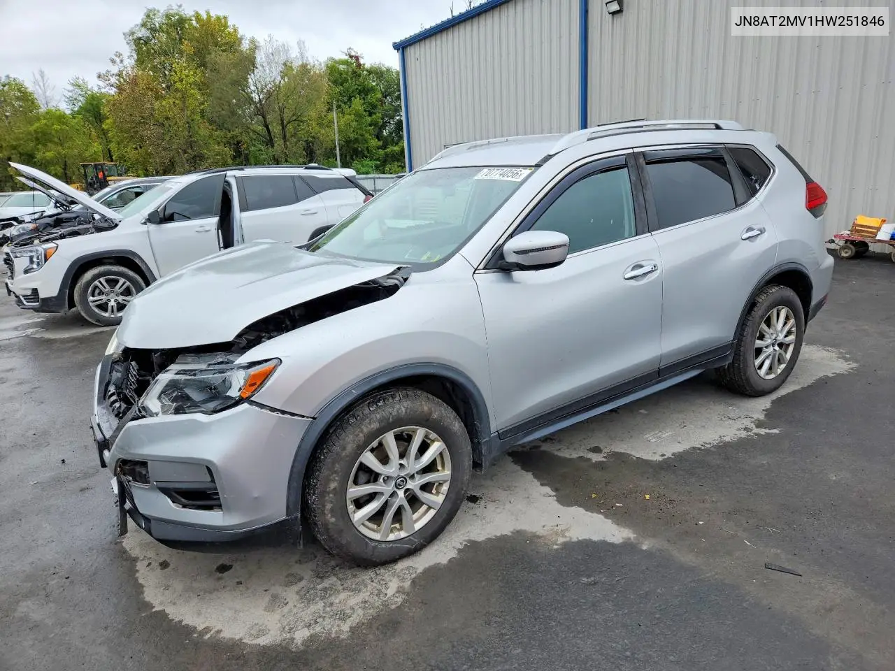 NISSAN ROGUE 2017, VIN JN8AT2MV1HW251846