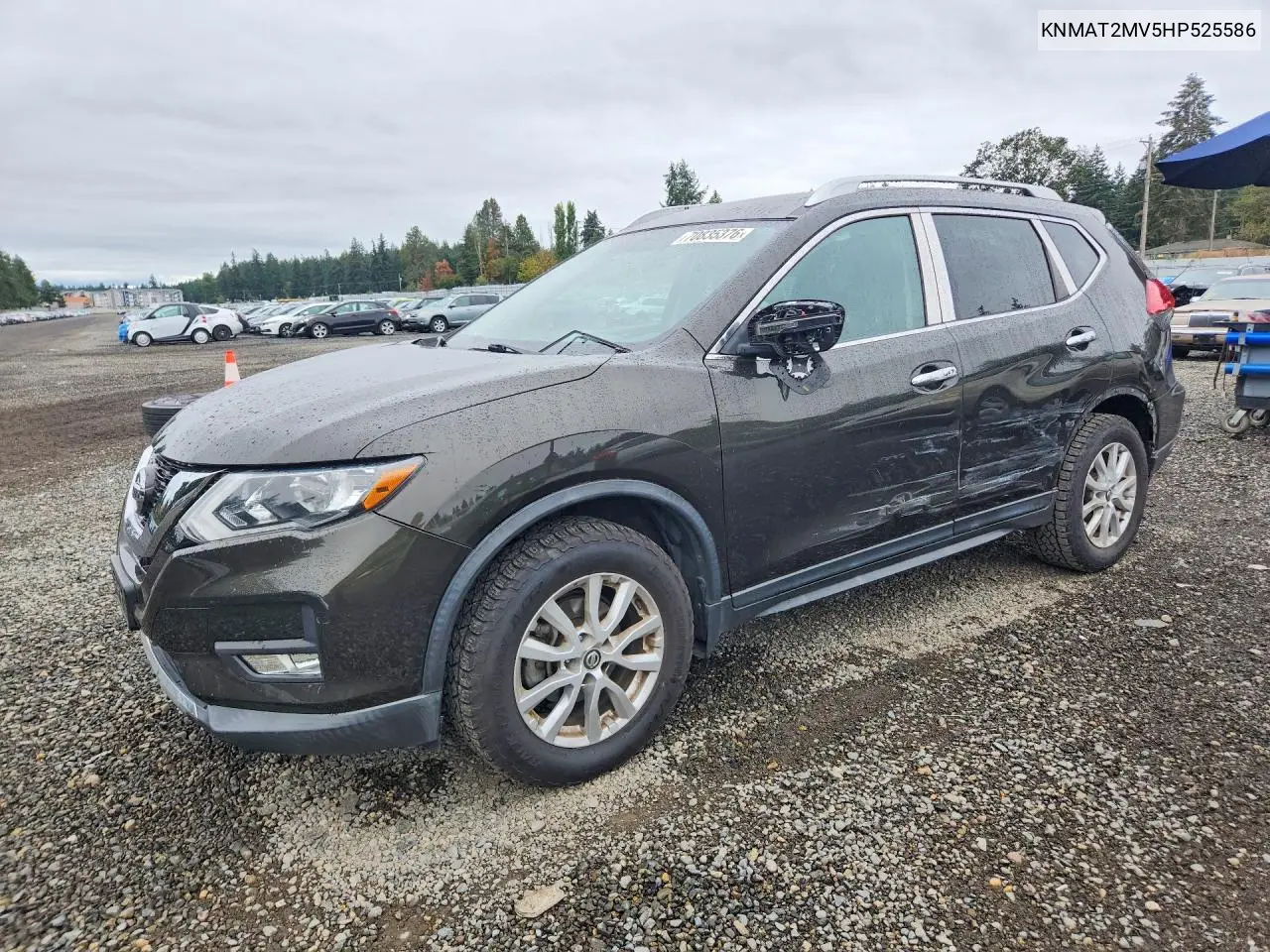 NISSAN ROGUE 2017, VIN KNMAT2MV5HP525586