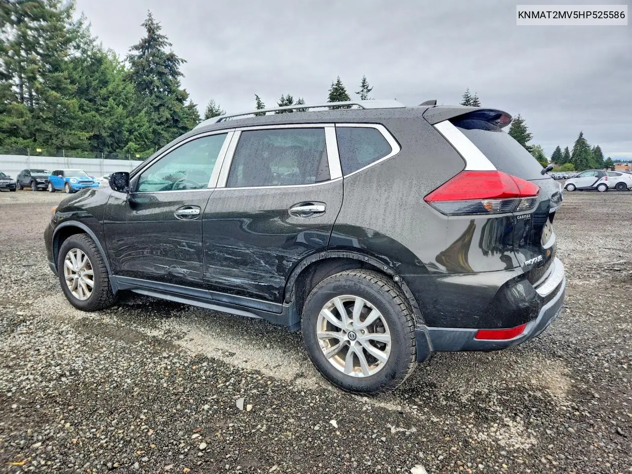 2017 NISSAN ROGUE VIN KNMAT2MV5HP525586 — фото 2