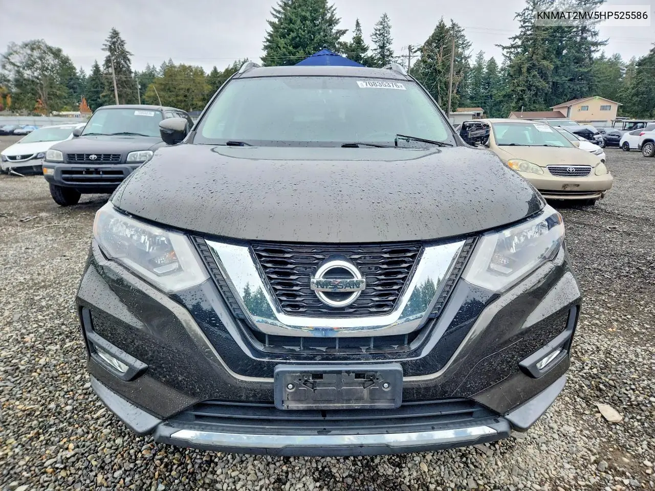 2017 NISSAN ROGUE VIN KNMAT2MV5HP525586 — фото 5