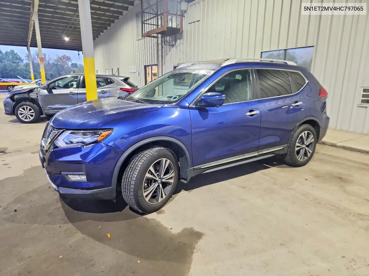 NISSAN ROGUE 2017, VIN 5N1ET2MV4HC797065