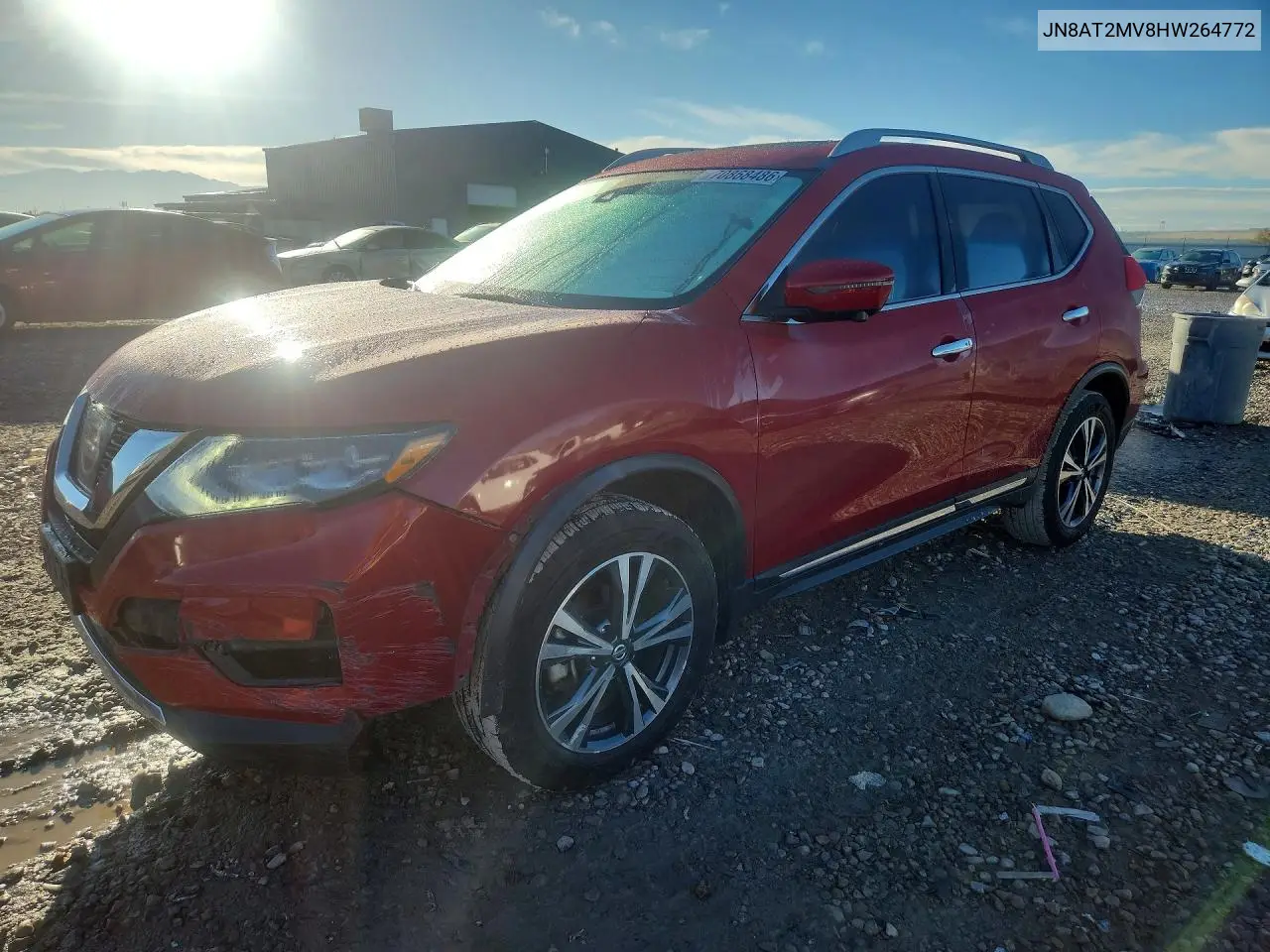 NISSAN ROGUE 2017, VIN JN8AT2MV8HW264772