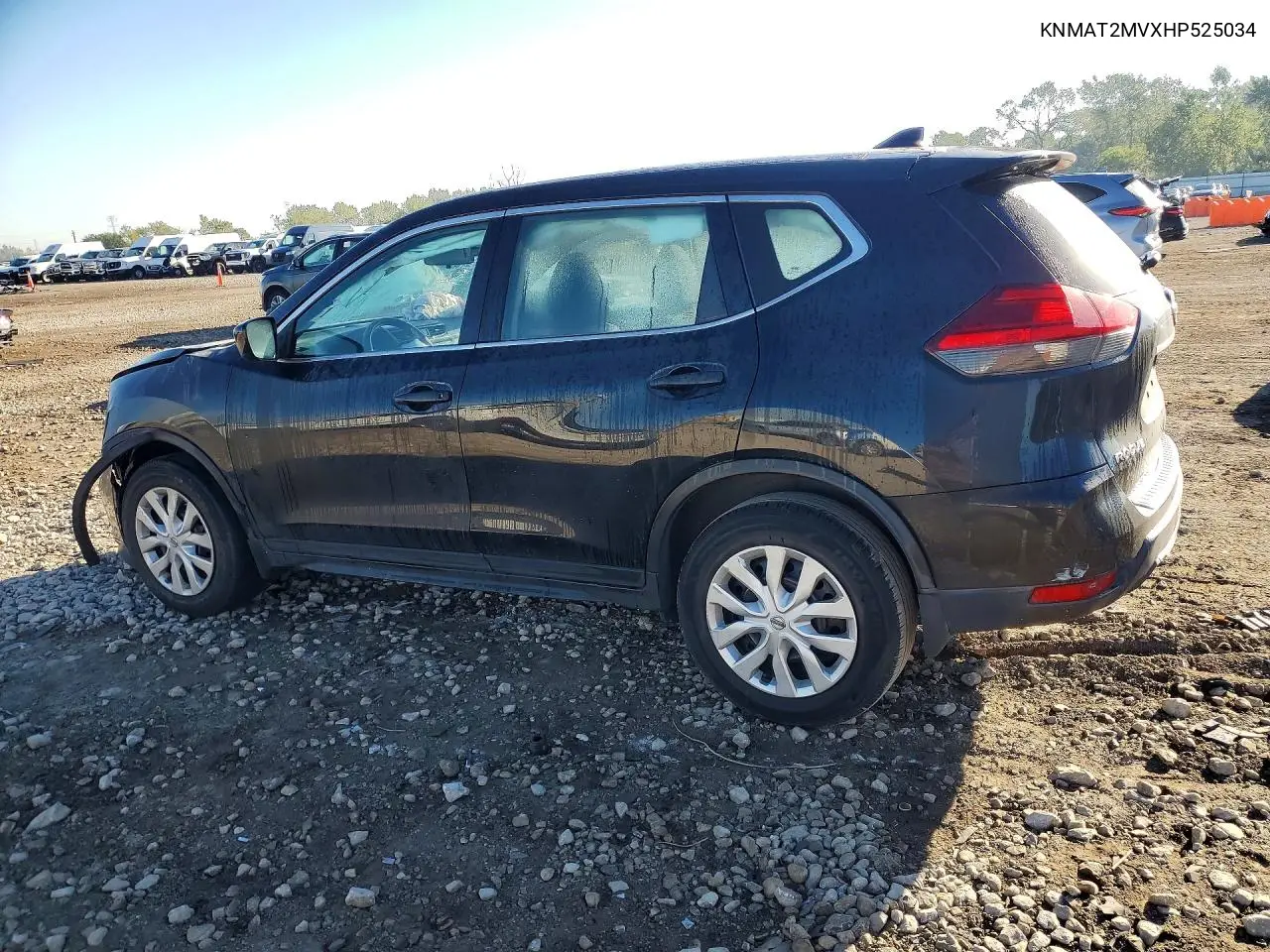 2017 NISSAN ROGUE VIN KNMAT2MVXHP525034 — фото 2