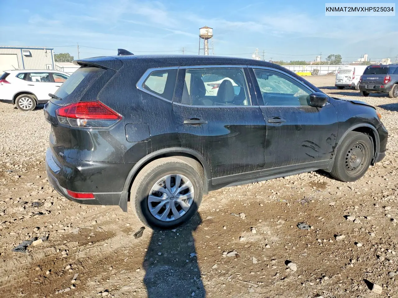 2017 NISSAN ROGUE VIN KNMAT2MVXHP525034 — фото 3