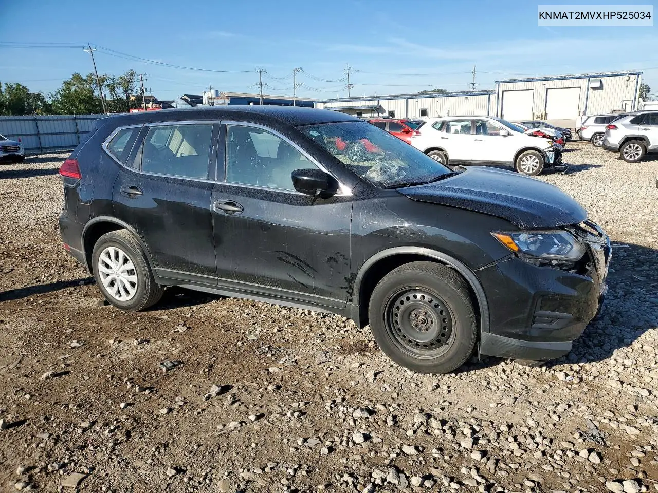 2017 NISSAN ROGUE VIN KNMAT2MVXHP525034 — фото 4