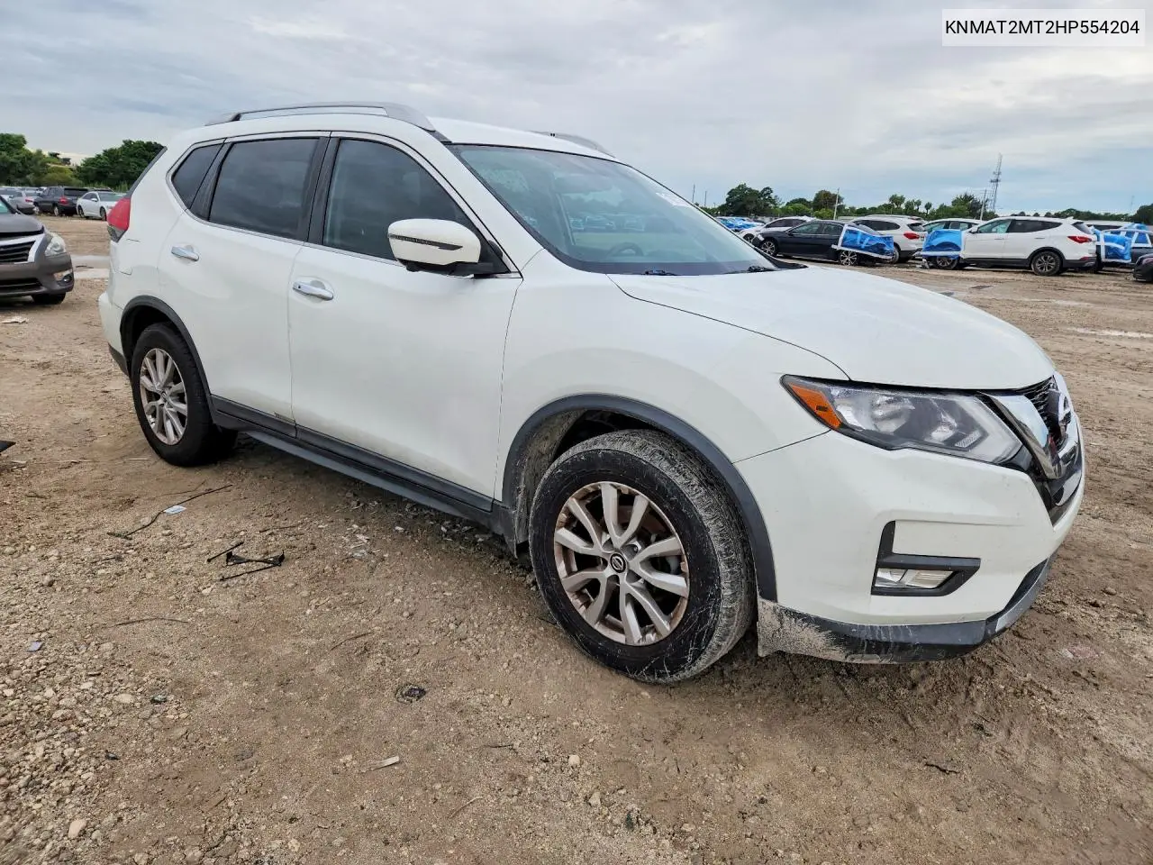 2017 NISSAN ROGUE VIN KNMAT2MT2HP554204 — фото 4