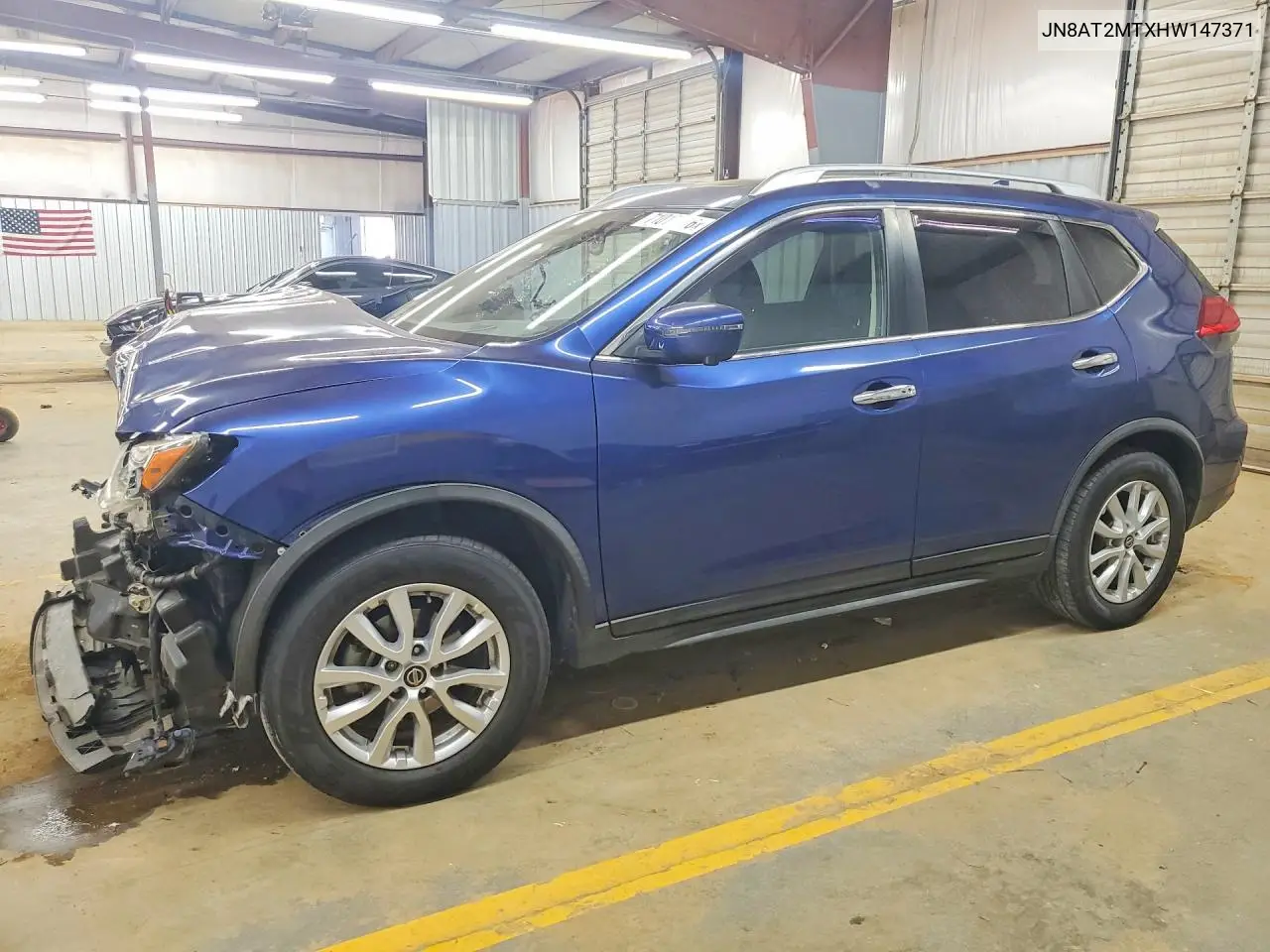 NISSAN ROGUE 2017, VIN JN8AT2MTXHW147371