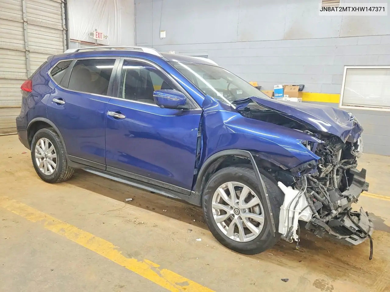 2017 NISSAN ROGUE VIN JN8AT2MTXHW147371 — фото 4