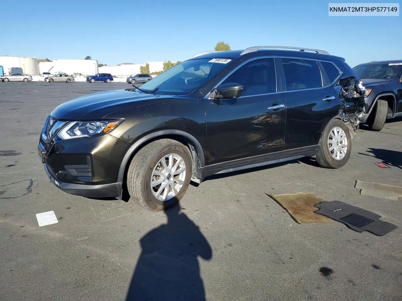 NISSAN ROGUE 2017, VIN KNMAT2MT3HP577149