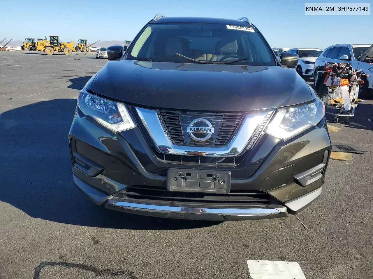 2017 NISSAN ROGUE VIN KNMAT2MT3HP577149 — фото 5