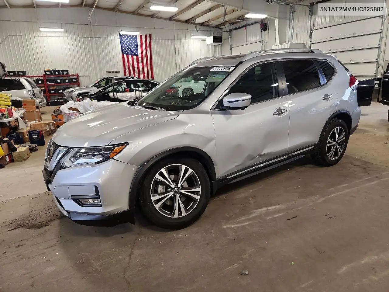 NISSAN ROGUE 2017, VIN 5N1AT2MV4HC825882