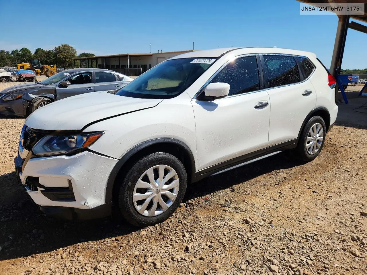 NISSAN ROGUE 2017, VIN JN8AT2MT6HW131751