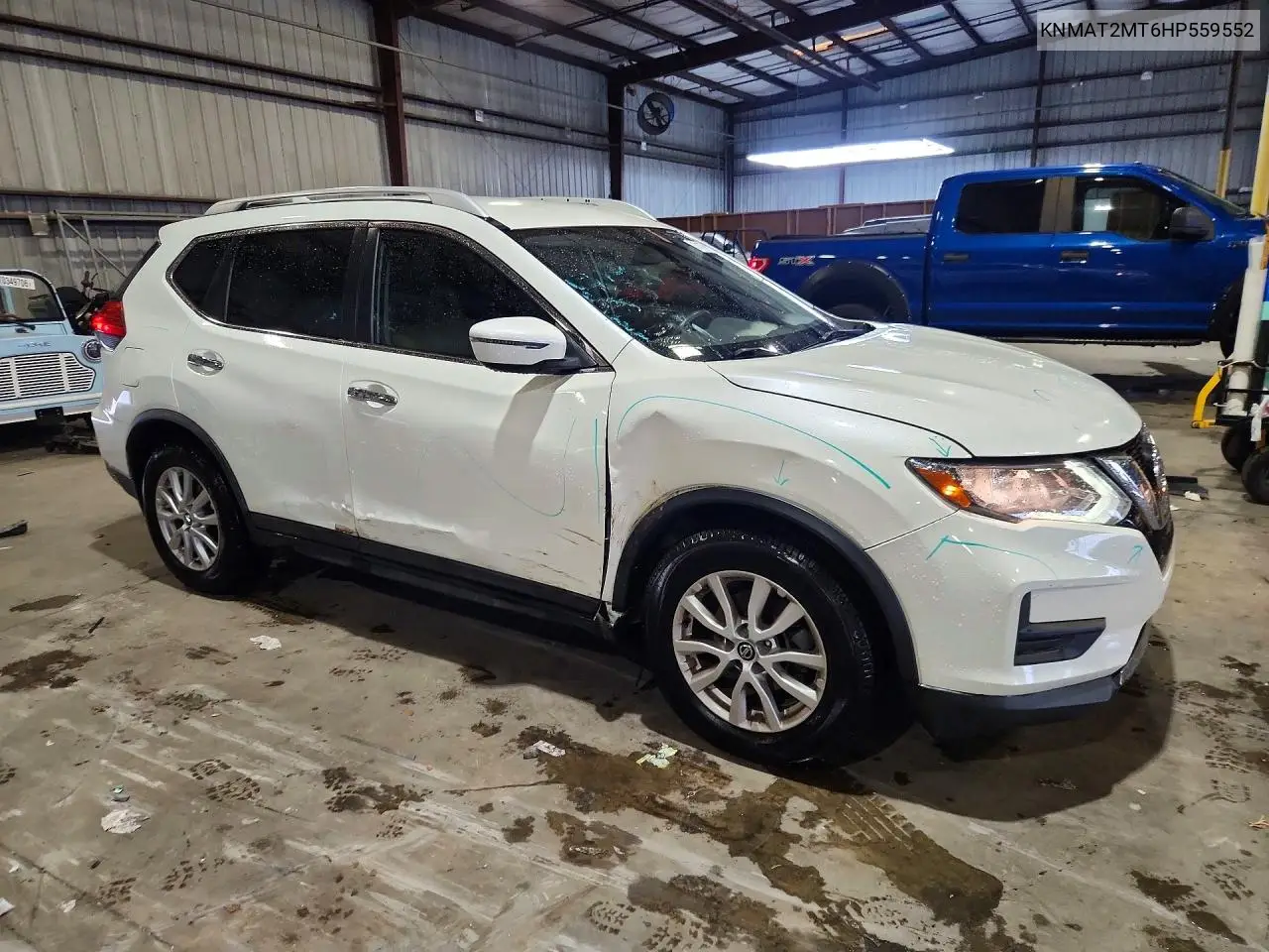 2017 NISSAN ROGUE VIN KNMAT2MT6HP559552 — фото 4