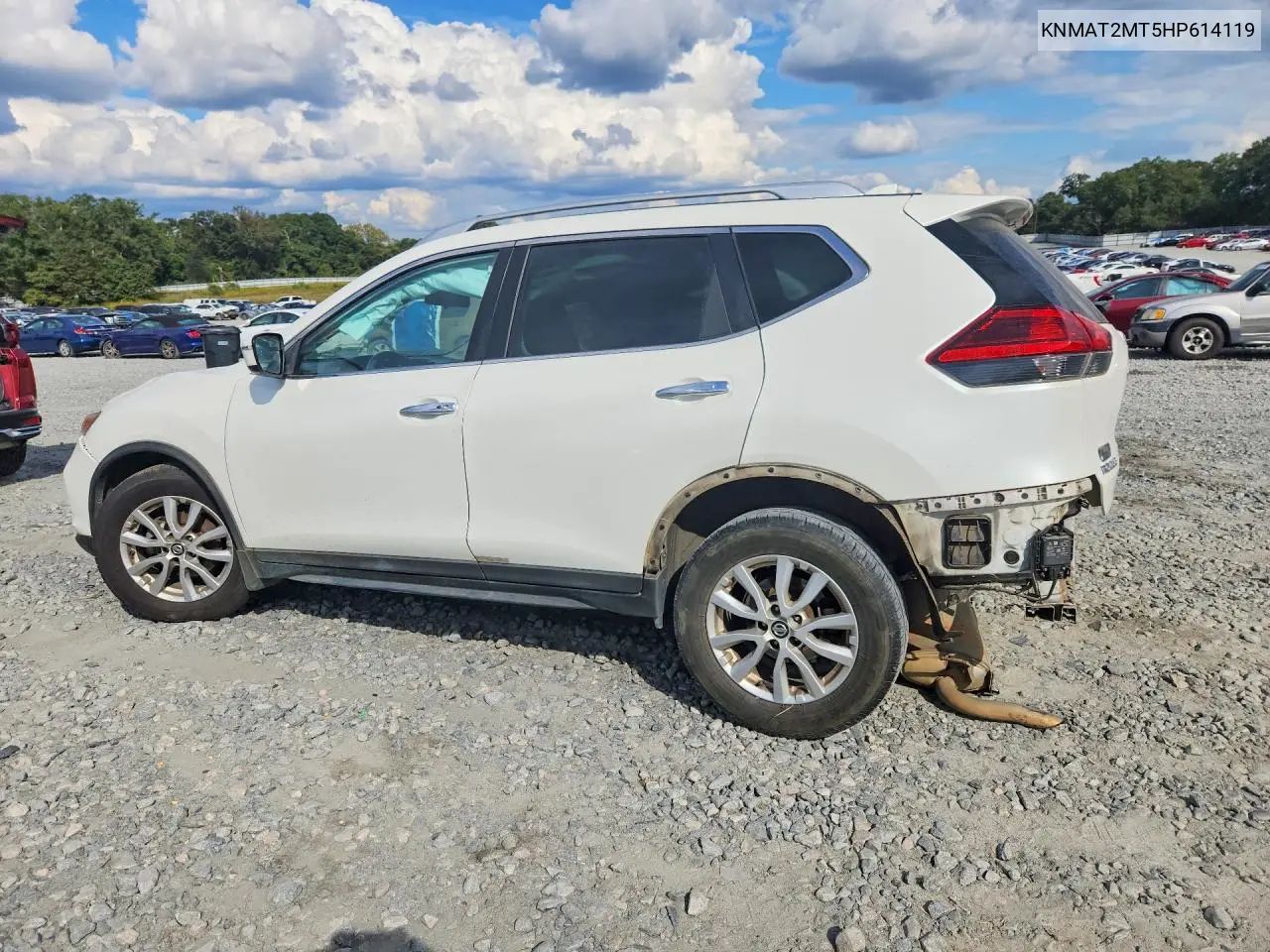 2017 NISSAN ROGUE VIN KNMAT2MT5HP614119 — фото 2