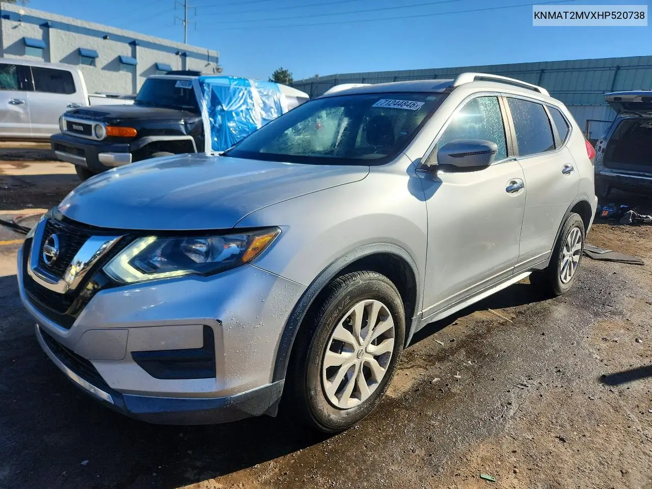 NISSAN ROGUE 2017, VIN KNMAT2MVXHP520738