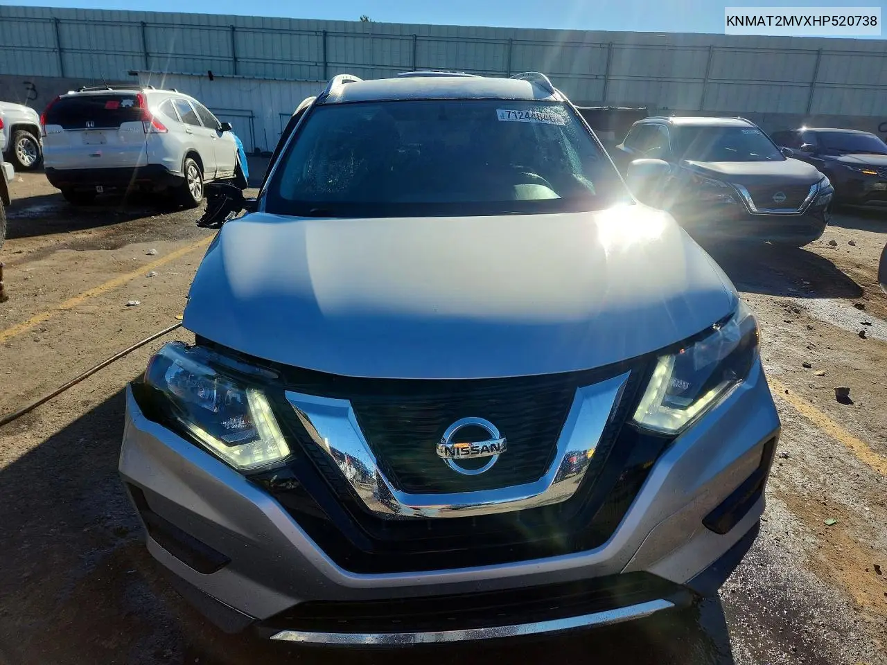 2017 NISSAN ROGUE VIN KNMAT2MVXHP520738 — фото 5