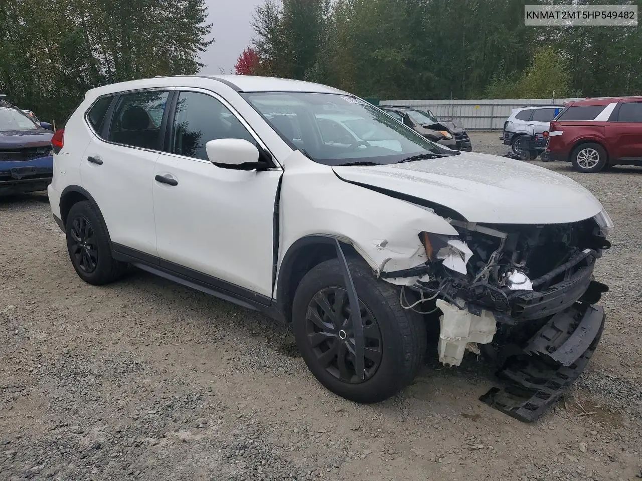 2017 NISSAN ROGUE VIN KNMAT2MT5HP549482 — фото 4