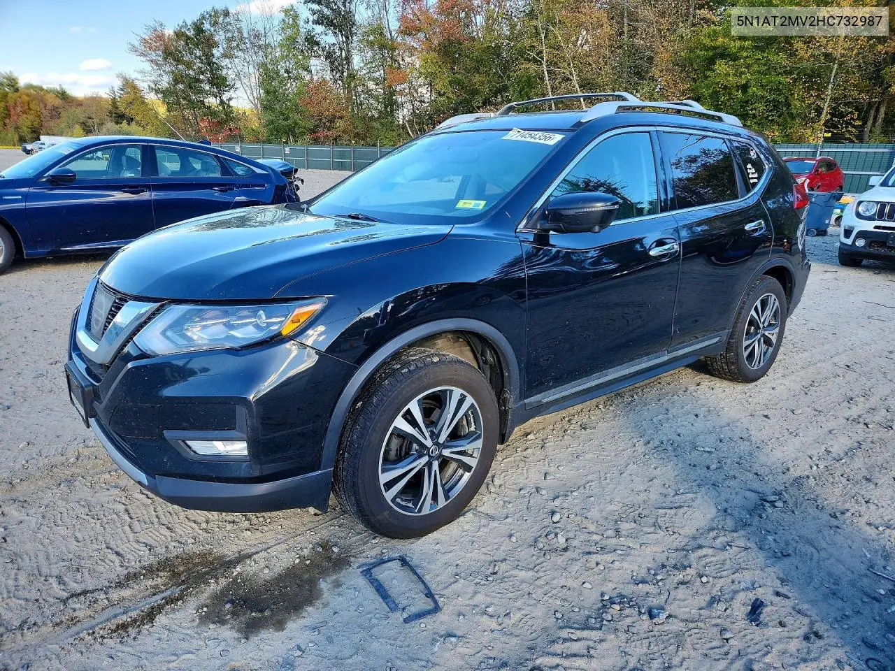 NISSAN ROGUE 2017, VIN 5N1AT2MV2HC732987