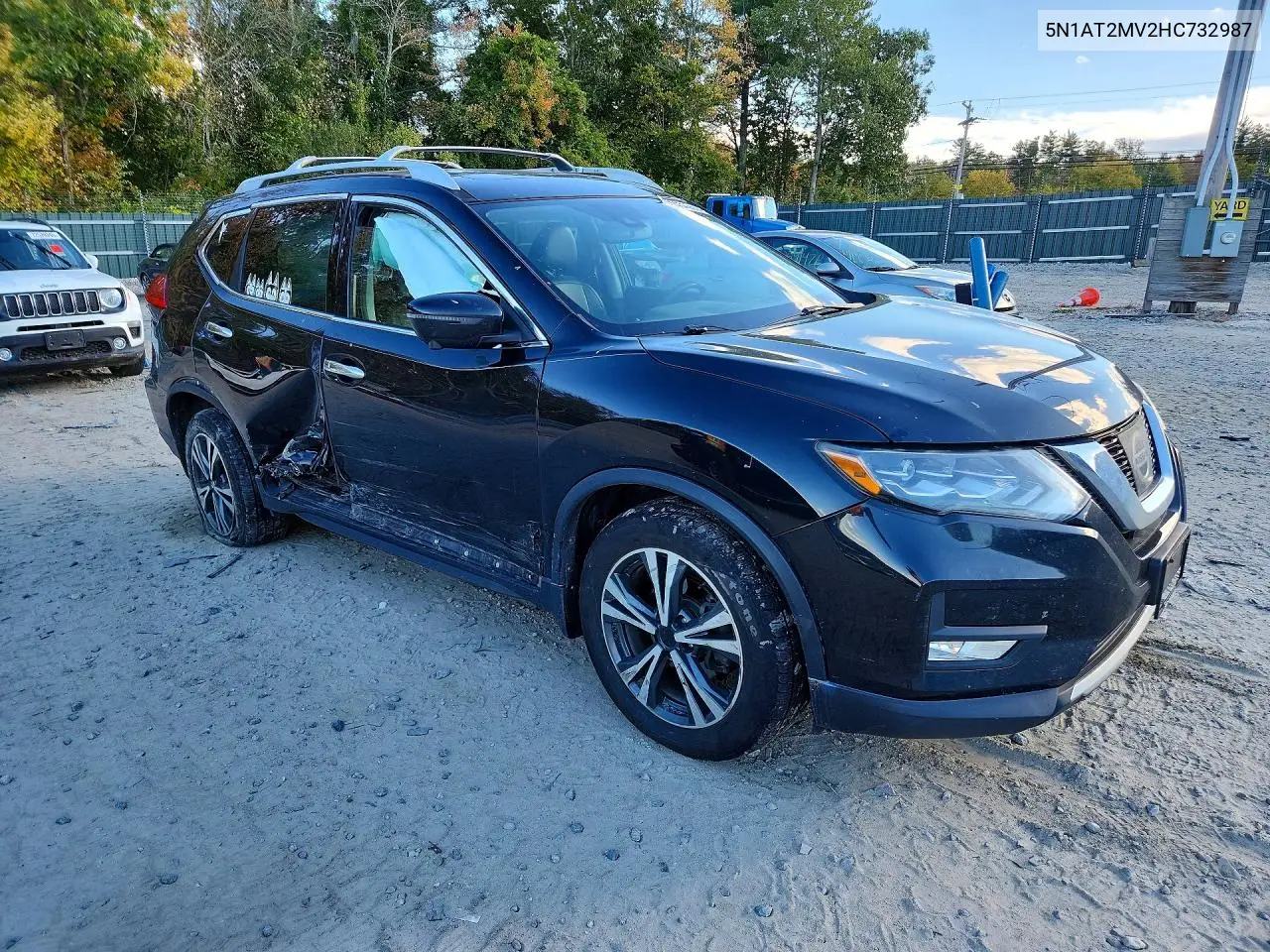 2017 NISSAN ROGUE VIN 5N1AT2MV2HC732987 — фото 4