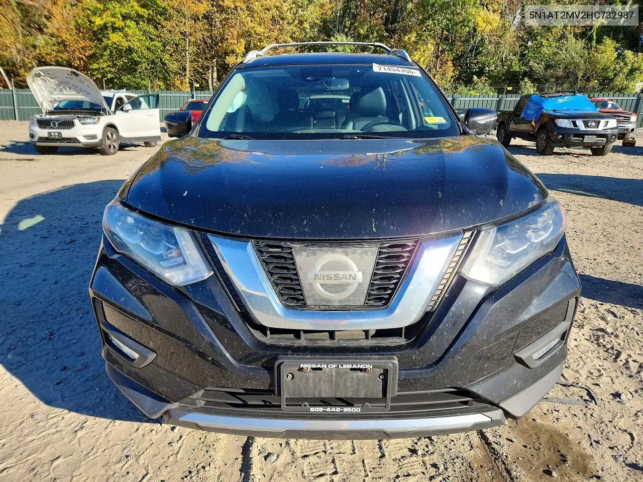 2017 NISSAN ROGUE VIN 5N1AT2MV2HC732987 — фото 5