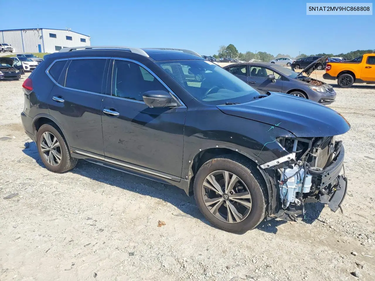 2017 NISSAN ROGUE VIN 5N1AT2MV9HC868808 — фото 4