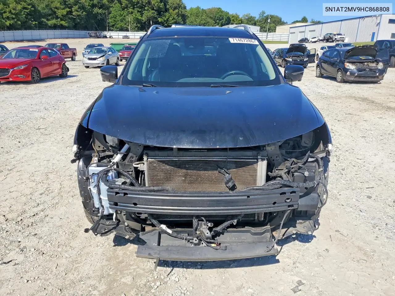 2017 NISSAN ROGUE VIN 5N1AT2MV9HC868808 — фото 5