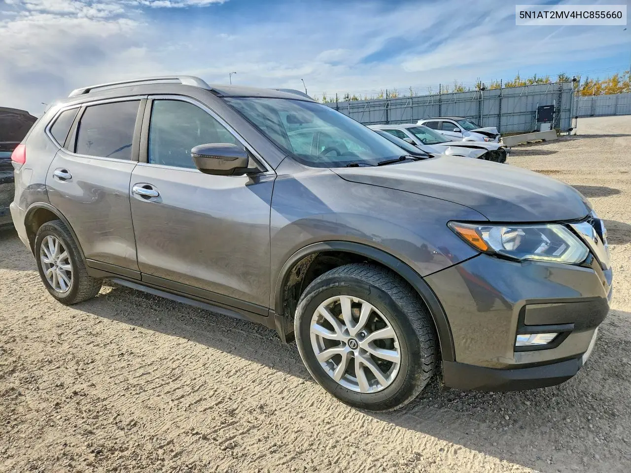 2017 NISSAN ROGUE VIN 5N1AT2MV4HC855660 — фото 4