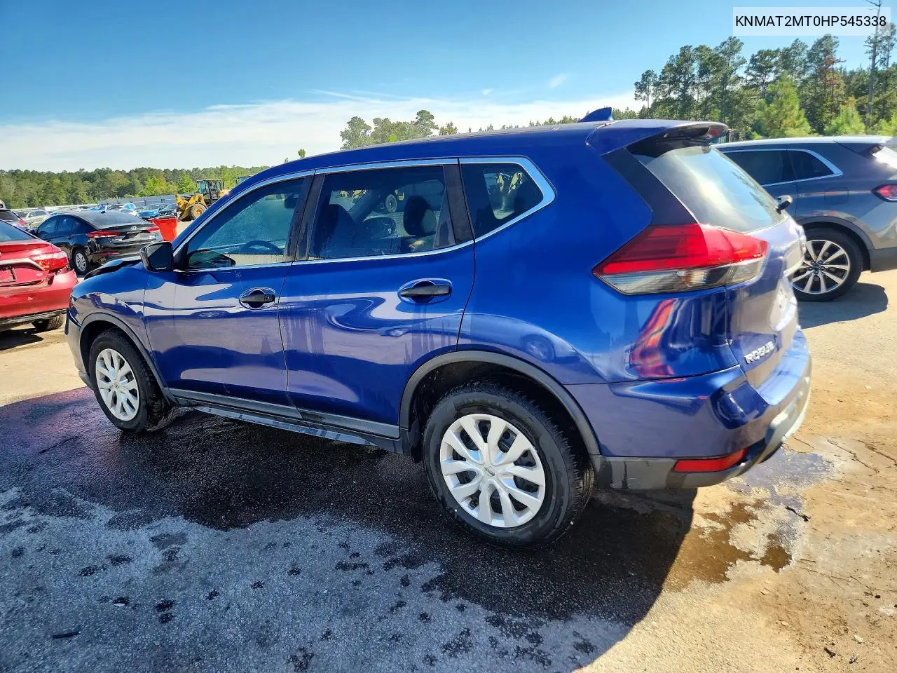 2017 NISSAN ROGUE VIN KNMAT2MT0HP545338 — фото 2