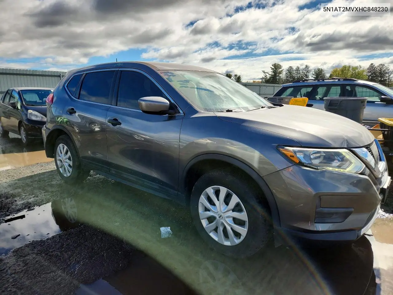 2017 NISSAN ROGUE VIN 5N1AT2MVXHC848230 — фото 4
