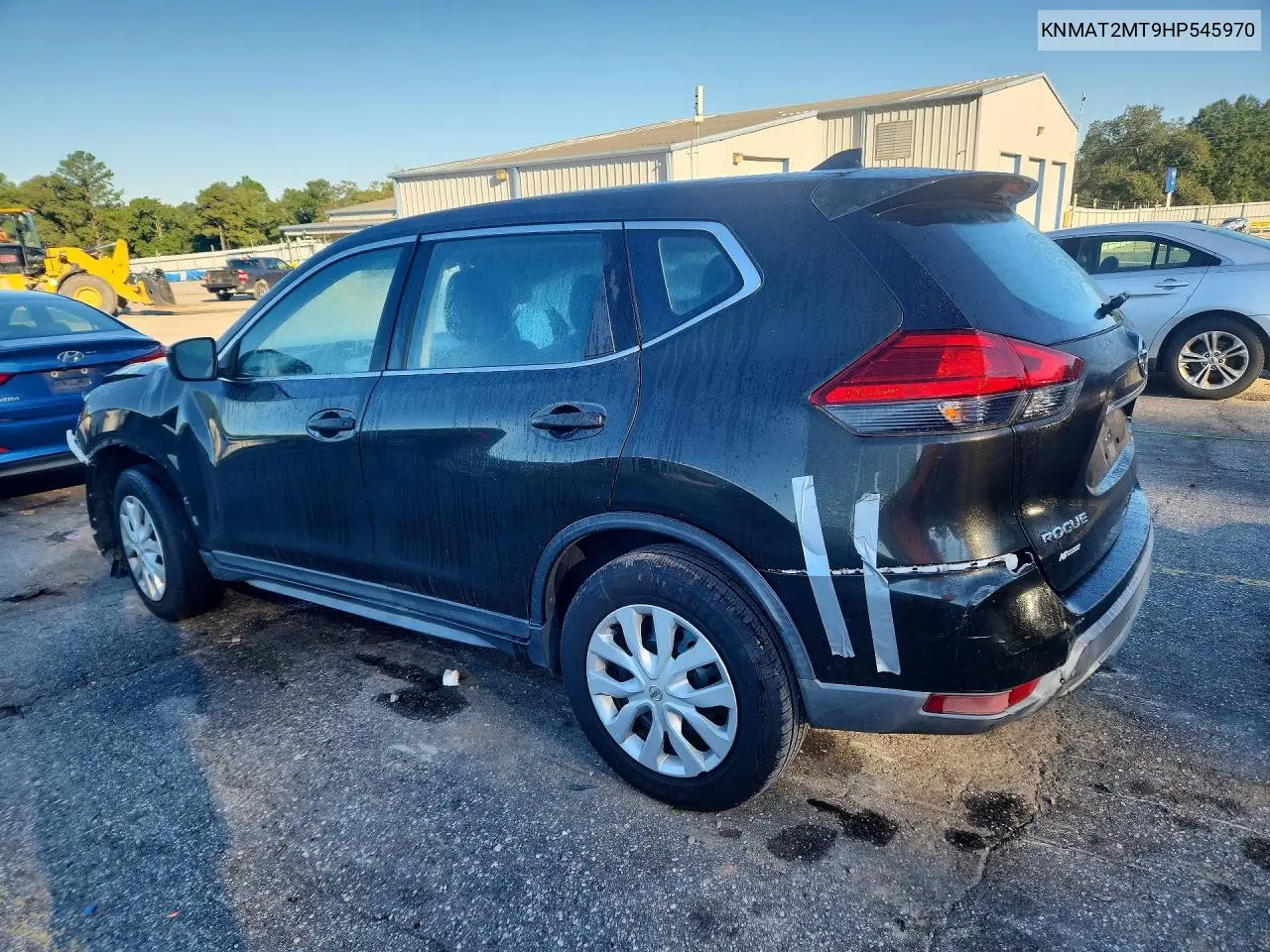 2017 NISSAN ROGUE VIN KNMAT2MT9HP545970 — фото 2