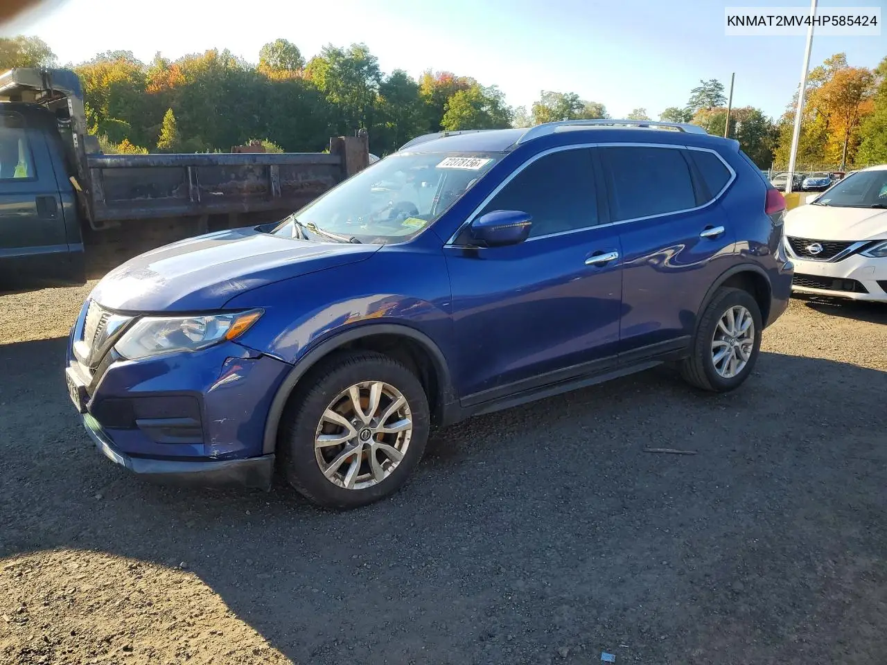 NISSAN ROGUE 2017, VIN KNMAT2MV4HP585424
