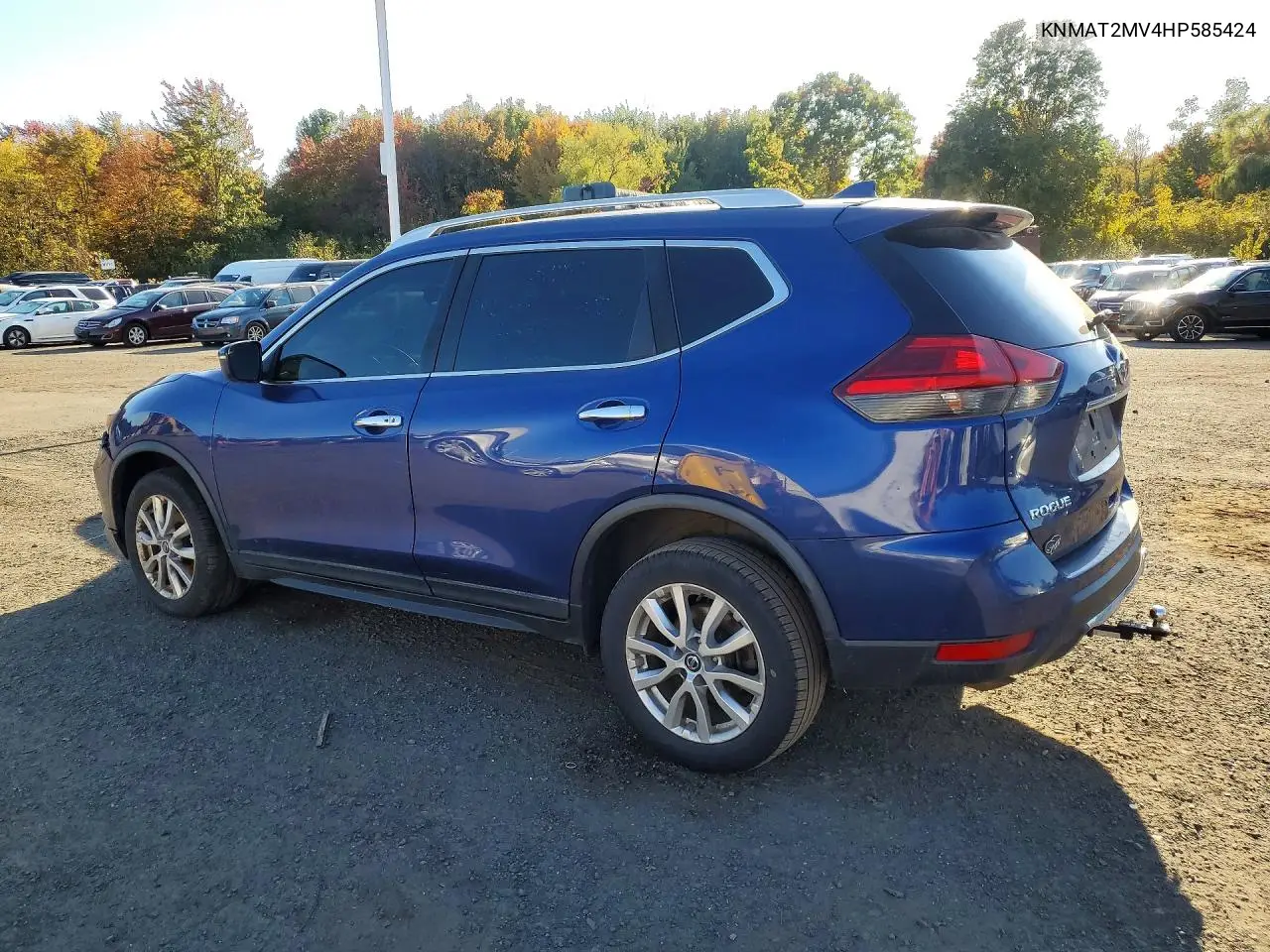 2017 NISSAN ROGUE VIN KNMAT2MV4HP585424 — фото 2