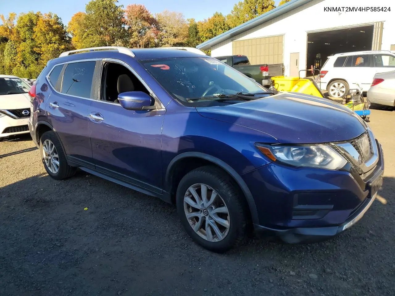 2017 NISSAN ROGUE VIN KNMAT2MV4HP585424 — фото 4