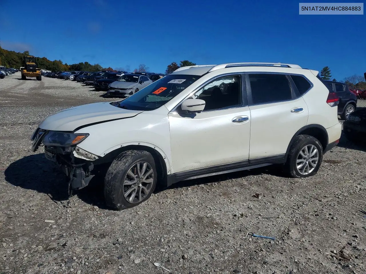 NISSAN ROGUE 2017, VIN 5N1AT2MV4HC884883