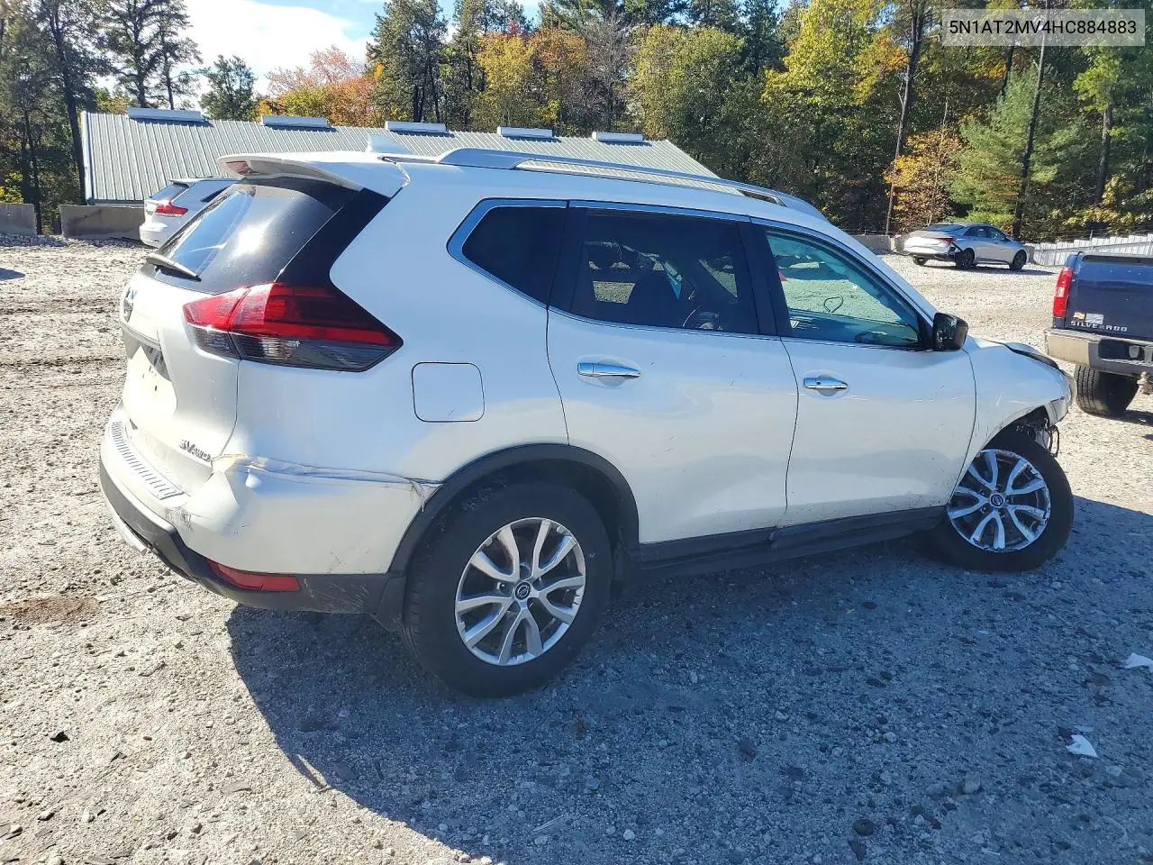2017 NISSAN ROGUE VIN 5N1AT2MV4HC884883 — фото 3