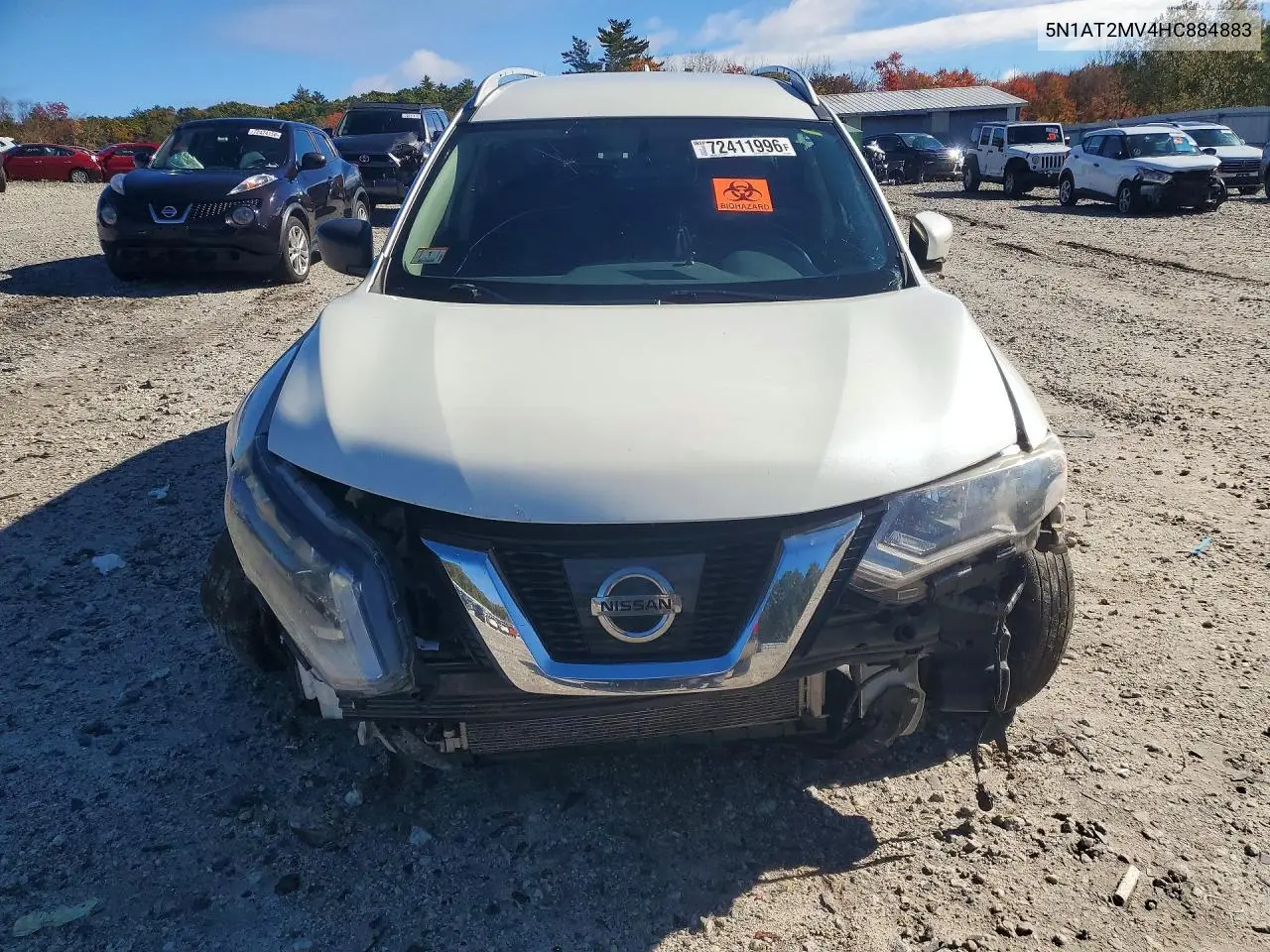 2017 NISSAN ROGUE VIN 5N1AT2MV4HC884883 — фото 5
