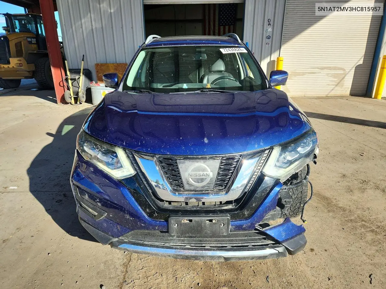 2017 NISSAN ROGUE VIN 5N1AT2MV3HC815957 — фото 5