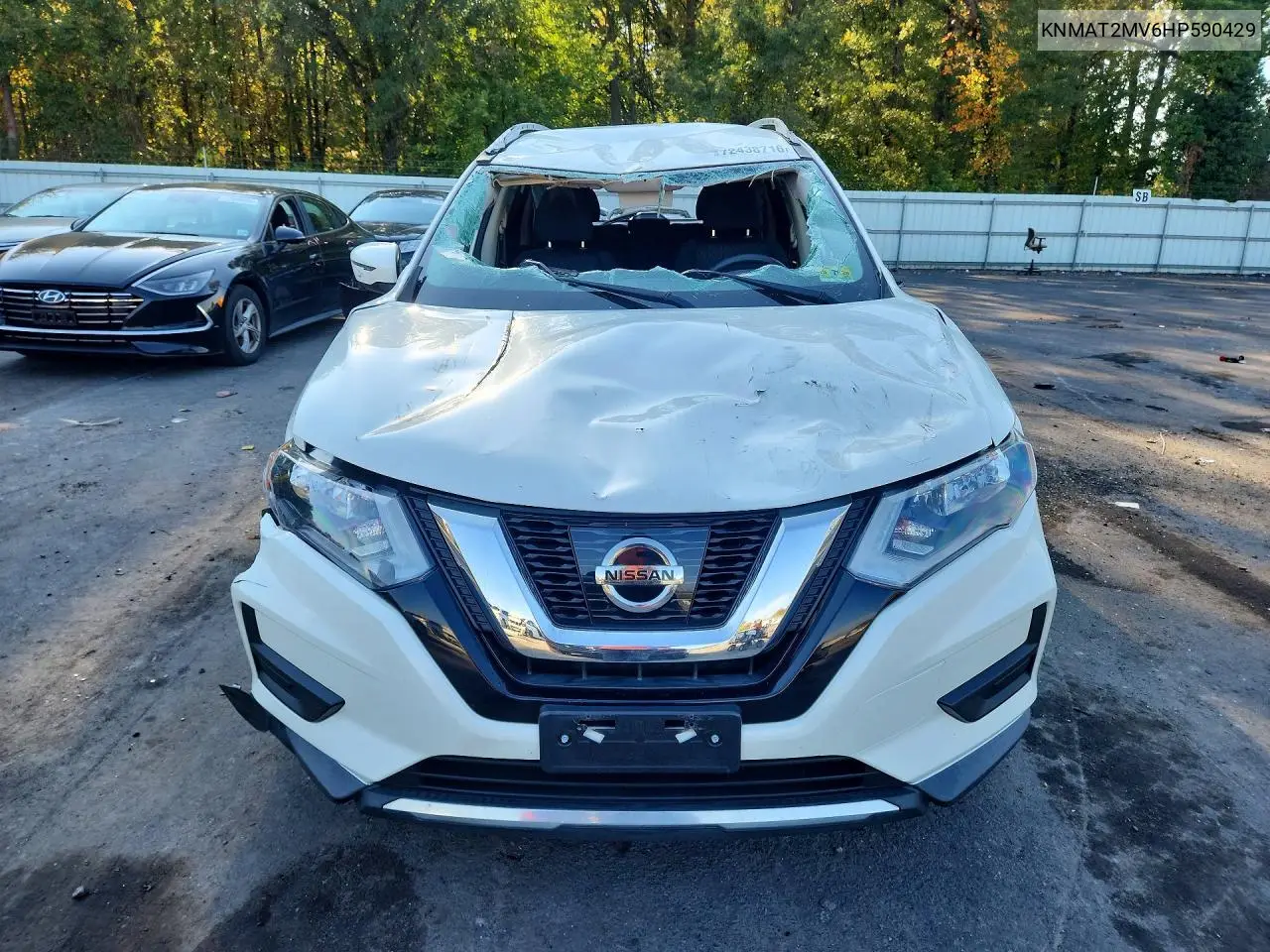 2017 NISSAN ROGUE VIN KNMAT2MV6HP590429 — фото 5