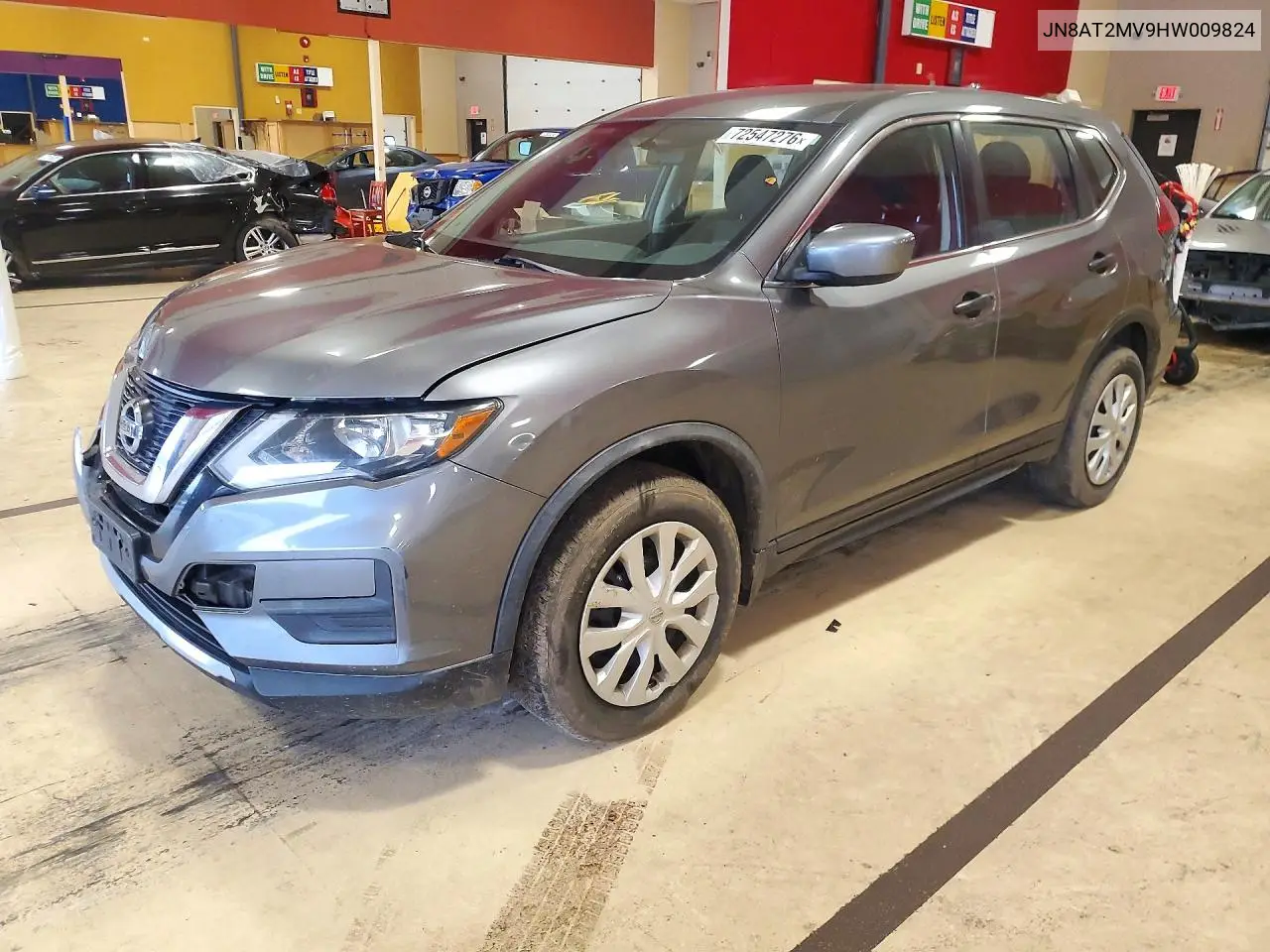 NISSAN ROGUE 2017, VIN JN8AT2MV9HW009824