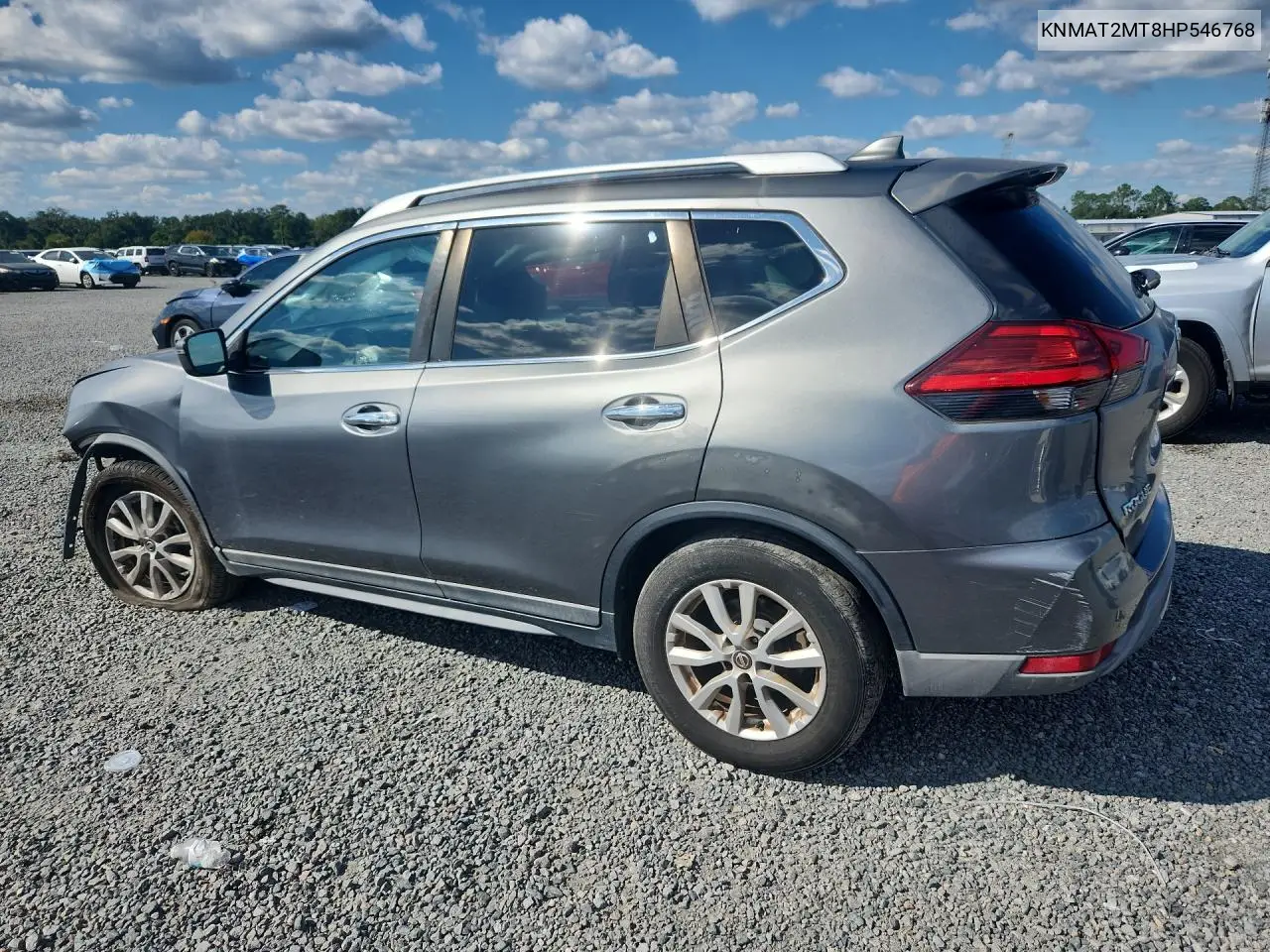 2017 NISSAN ROGUE VIN KNMAT2MT8HP546768 — фото 2