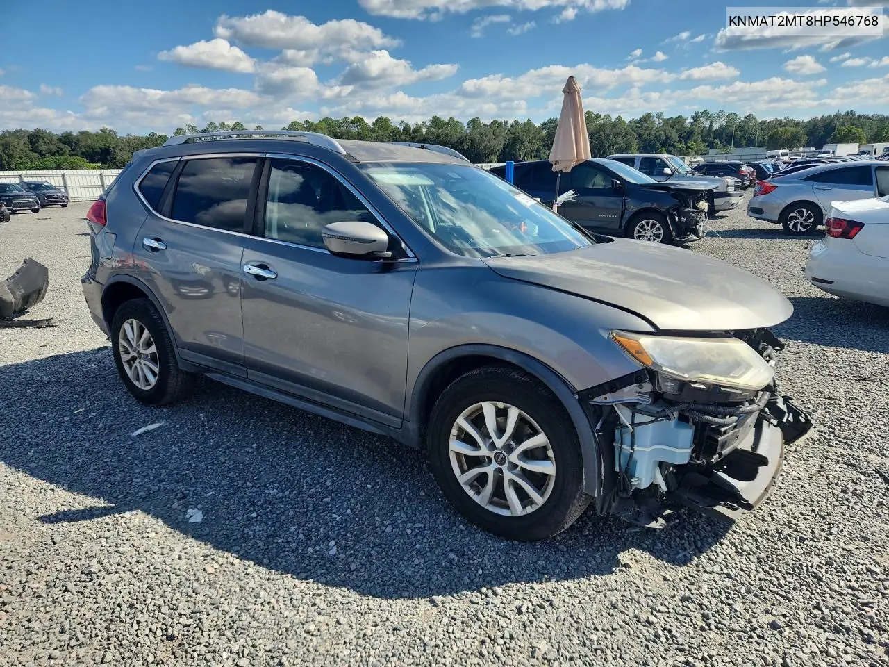 2017 NISSAN ROGUE VIN KNMAT2MT8HP546768 — фото 4