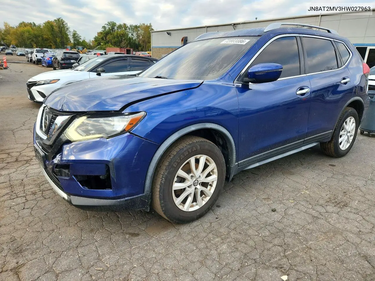 NISSAN ROGUE 2017, VIN JN8AT2MV3HW027963