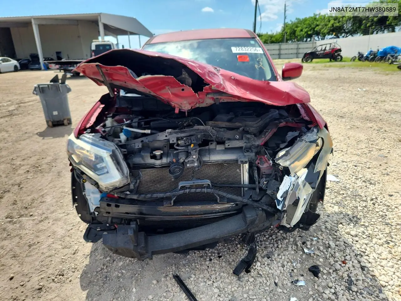 2017 NISSAN ROGUE VIN JN8AT2MT7HW380589 — фото 5